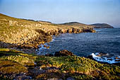 Rias della Galizia, Spagna - Il sentiero che da Camarinas porta a Cabo Vilan. 